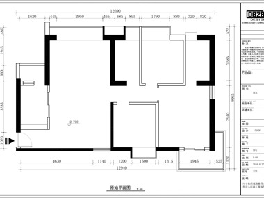 赵婷-北欧风三居室改造平面图